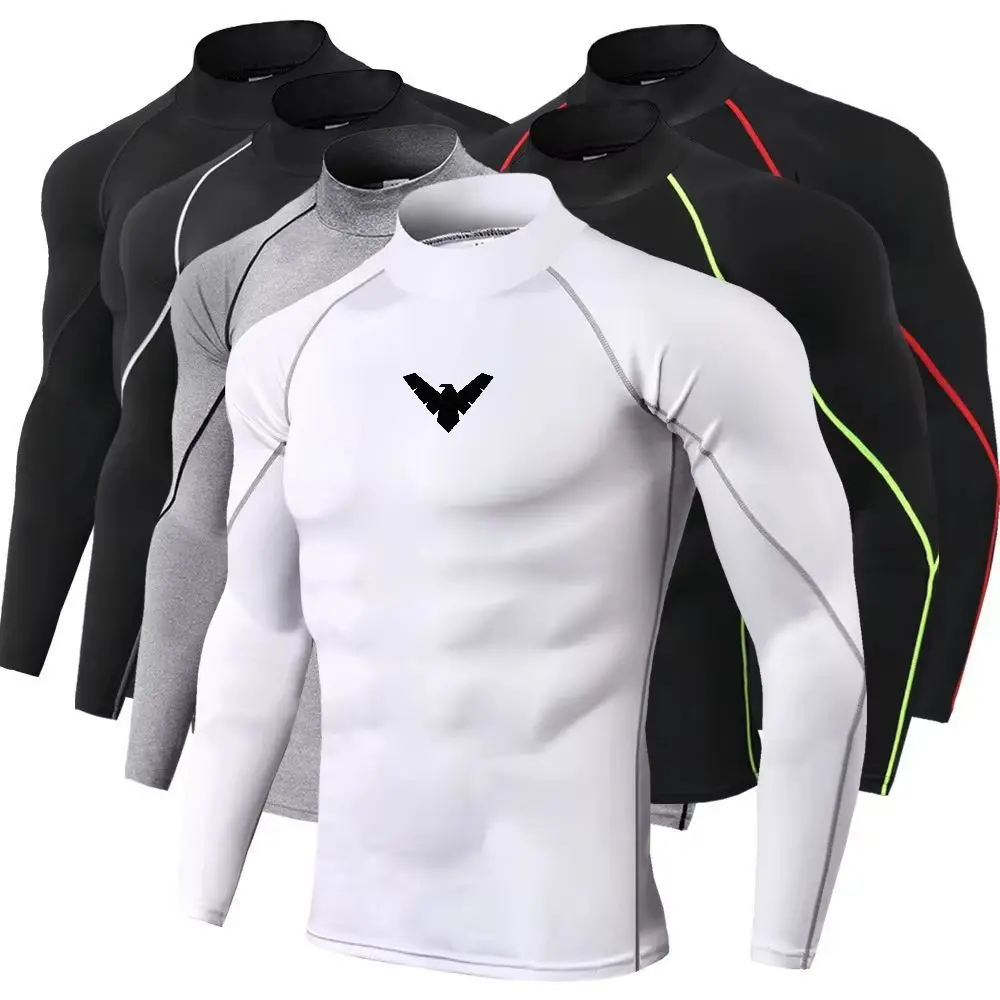Quick Dry Underwear - Camiseta esportiva masculina de secagem rápida,