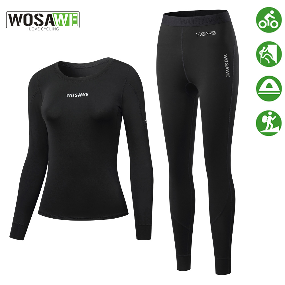 WOSAWE Conjunto de Roupa Inter - Compression Long Pant avaliação e preço
